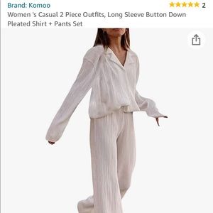 Amazon matching white set size medium